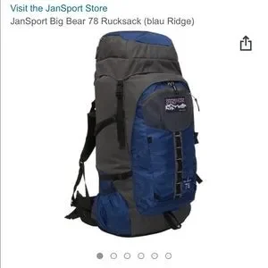 Jansport Bags Jansport Big Bear 78 L Backpacking Bag Poshmark